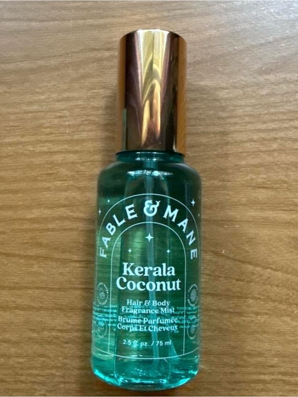 Fable & Mane Kerala Coconut Hair & Body Fragrance Mist. NEW.